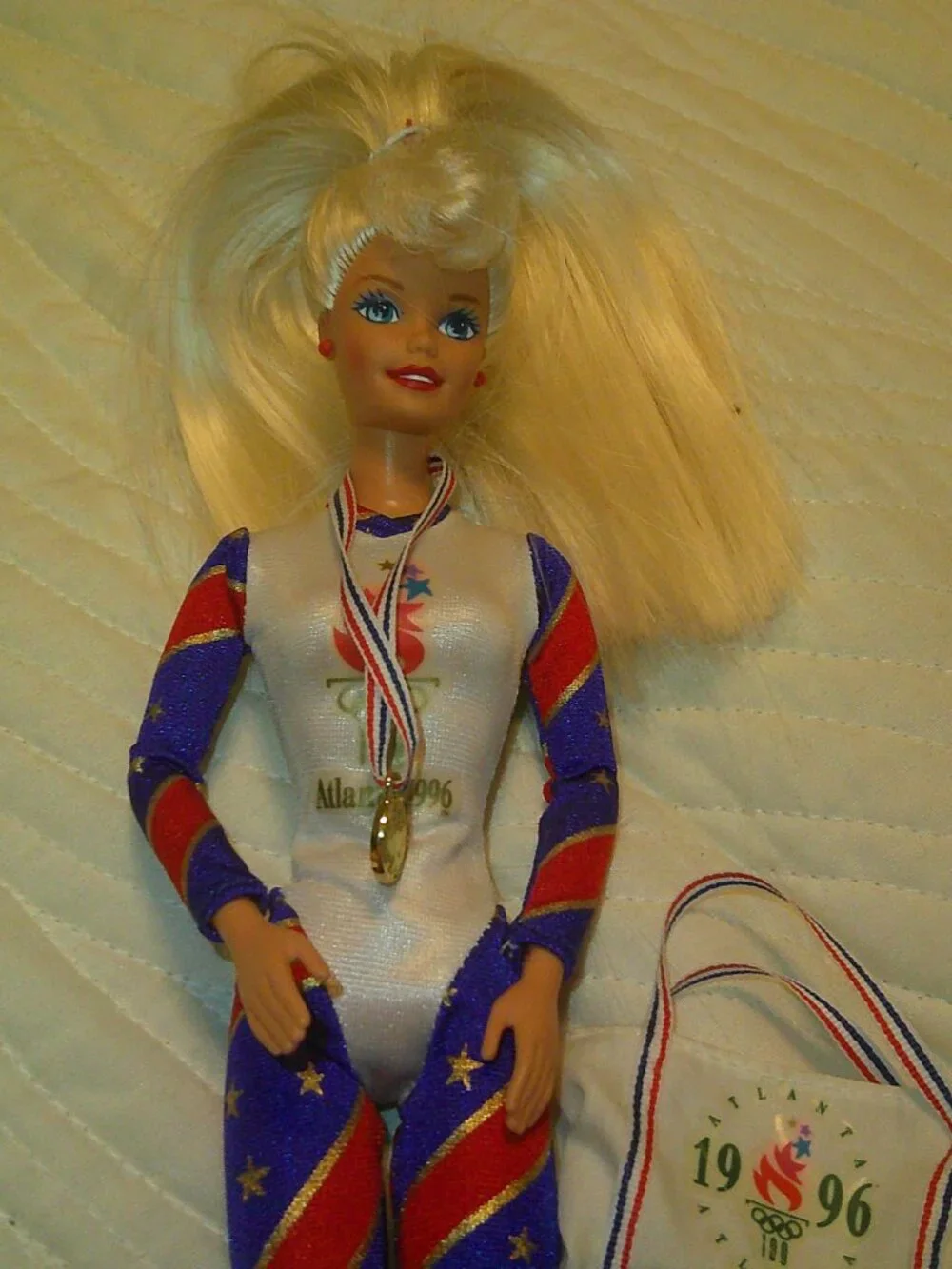 Barbie ~ 1996 Atlanta Gymnast Mattel #15123